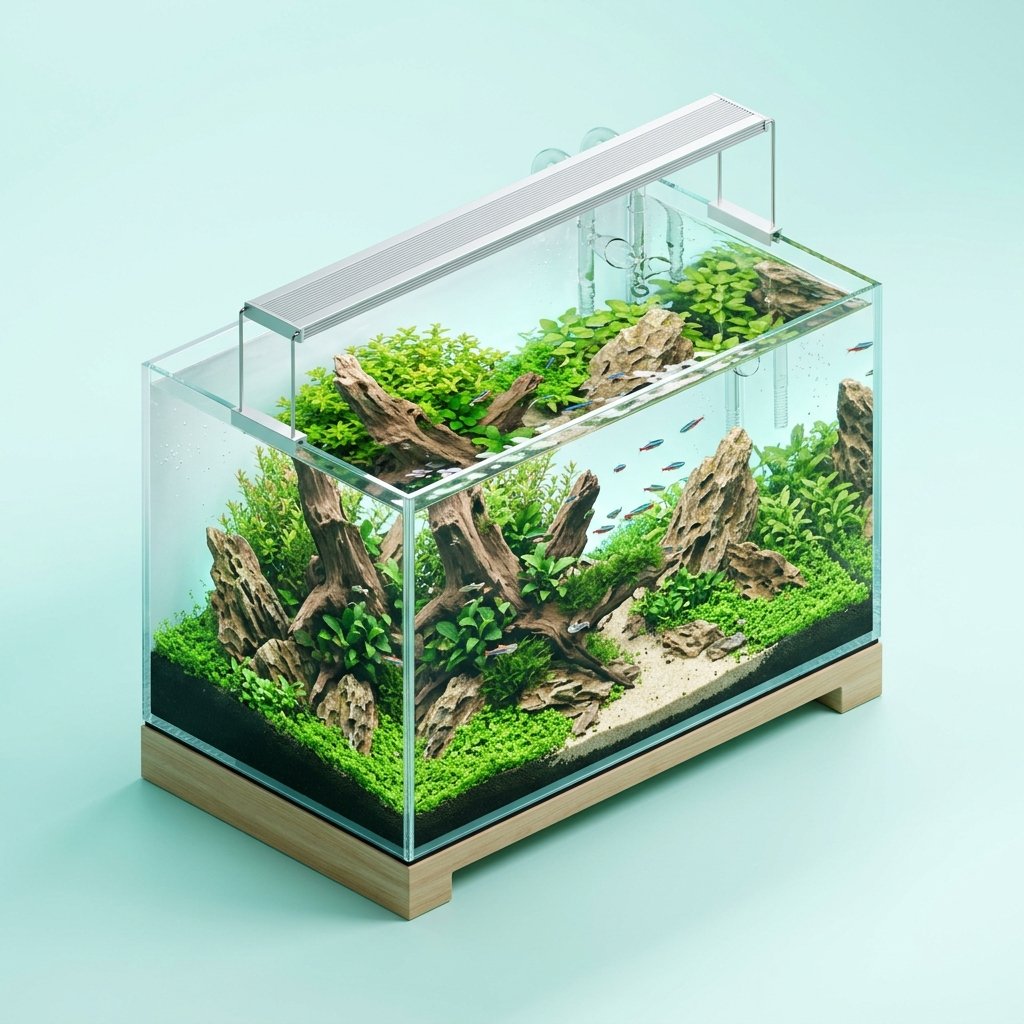 Amazonian Aquascape Design